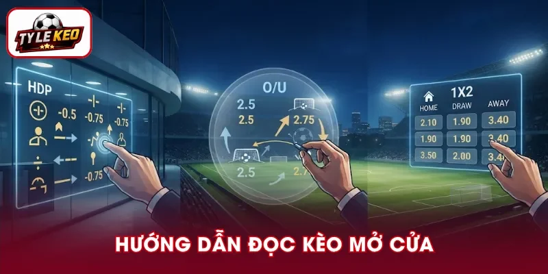 Cách phân tích kèo mở cửa từng loại