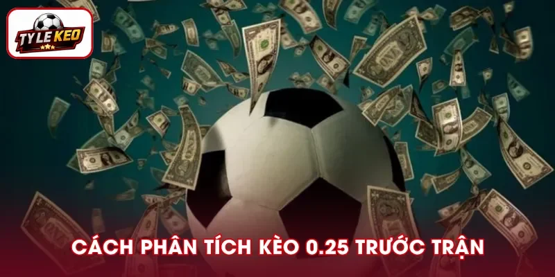 Phân tích Handicap 0.25 trước trận